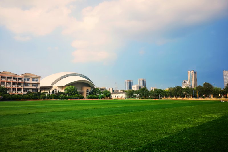 實驗學校足球場遠景