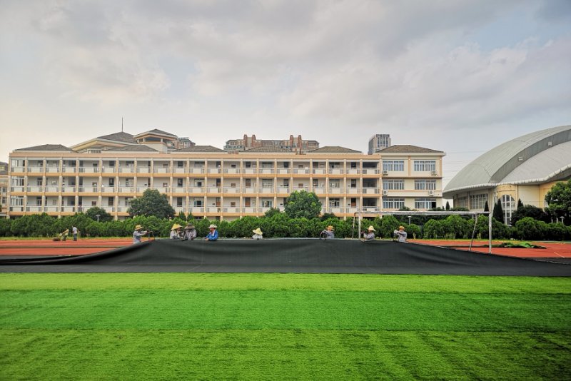 足球場縫紉遠景圖